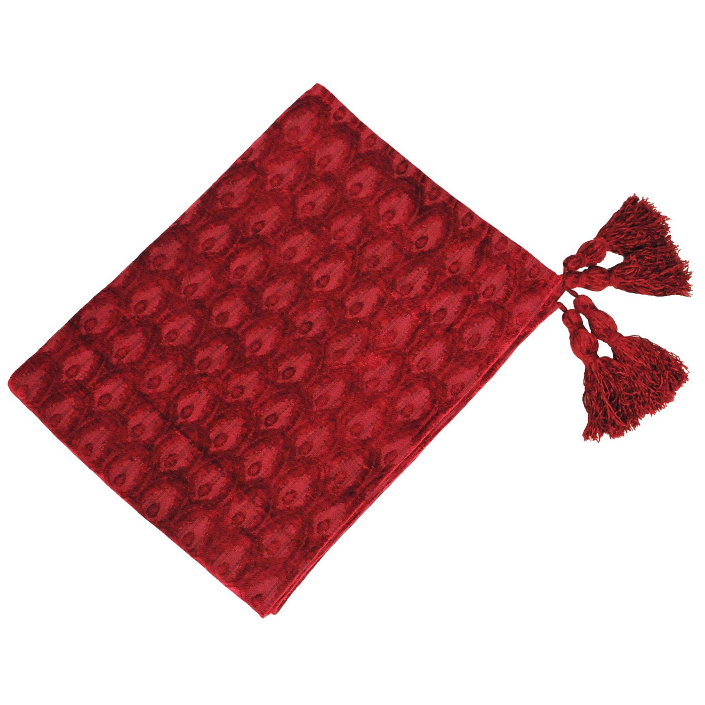 Riva Paoletti Woburn Raspberry Throws 135 cm x 180 cm, Polyester, Full