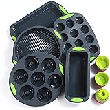 To encounter 41 Pieces Silicone Bakeware Set, Silicone Cake Molds, Nonstick Baking Sheet, Silicone Donut Baking Pans, Silicon