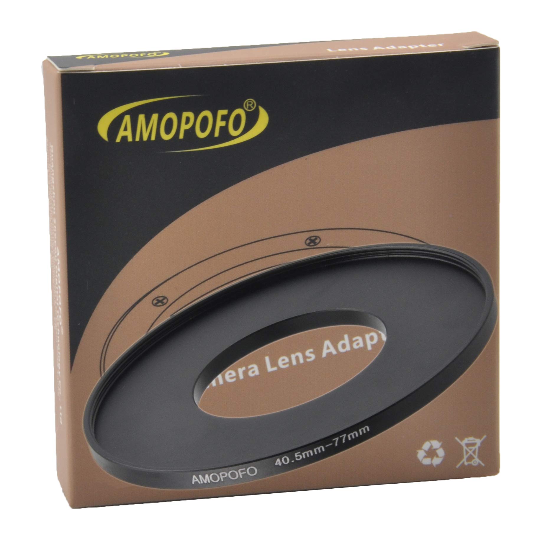 40.5mm to 77mm Camera Filters Ring/40.5-77mm Camera Lens adapter (40.5mm to 77mm Step Up Ringor Accessory),Compatible with All 40.5mm Camera Lenses & 77mm UV CPL Filter Accessory