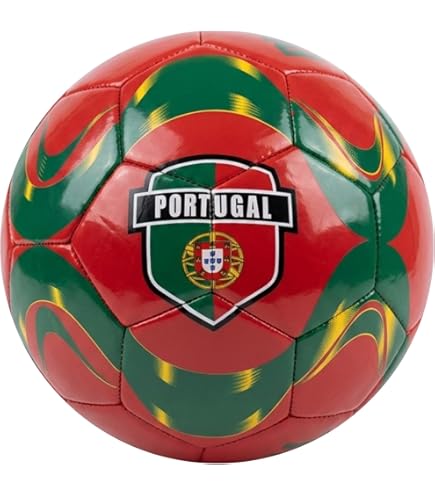 Amazon.com : PUMA Unisex FA Portugal Soccer Ball, Club Red-Green