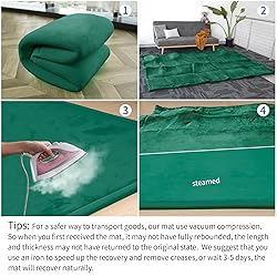 Baby Play Mat for Floor,1.3" Thick Memory foam