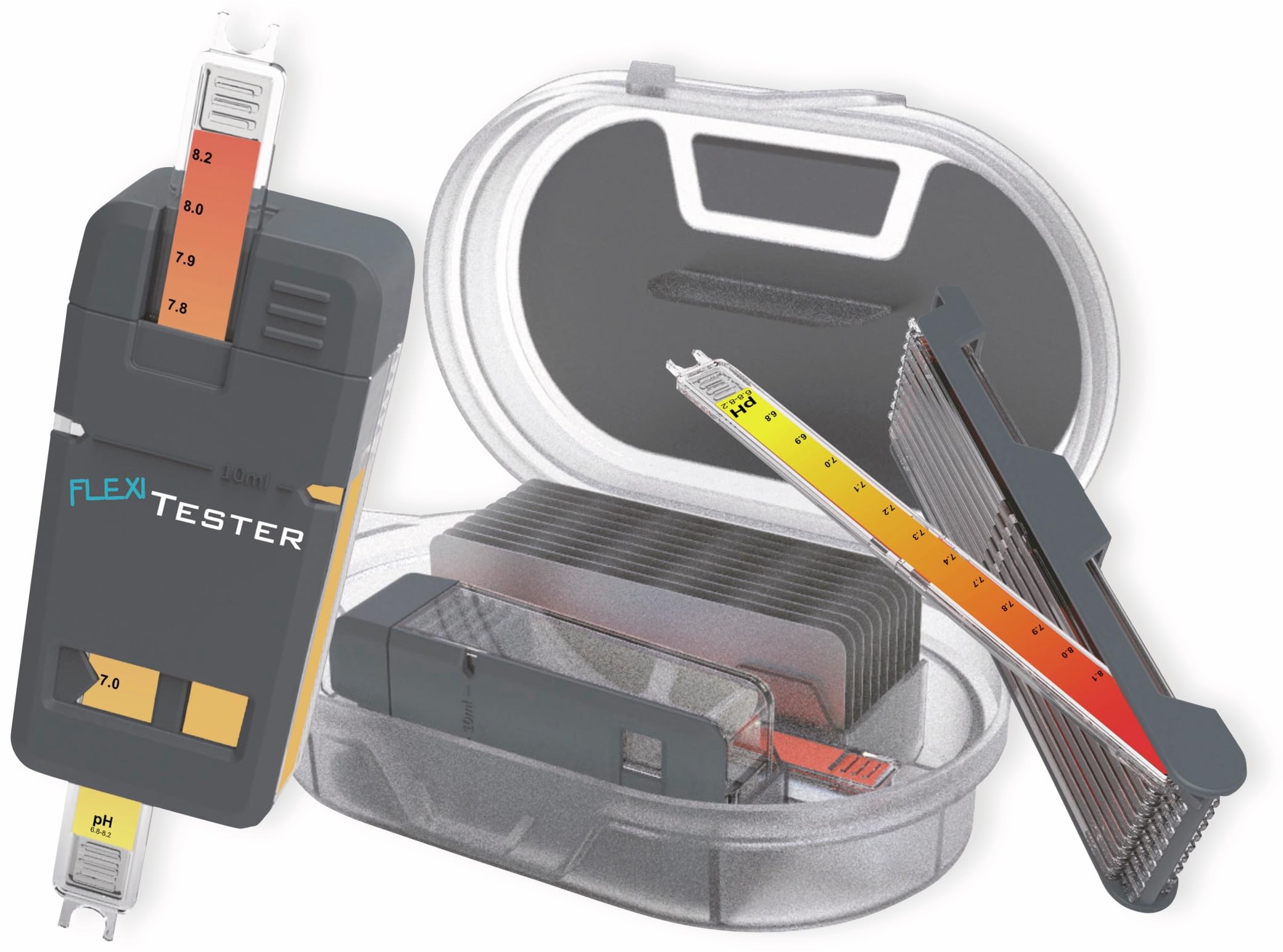 Water ID FTX500-1100 FlexiTester Base Set Chlorine/pH/TA/CYA Combination Meter