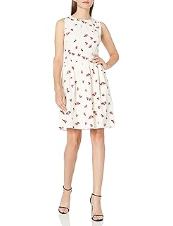 anne klein fit and flare dress