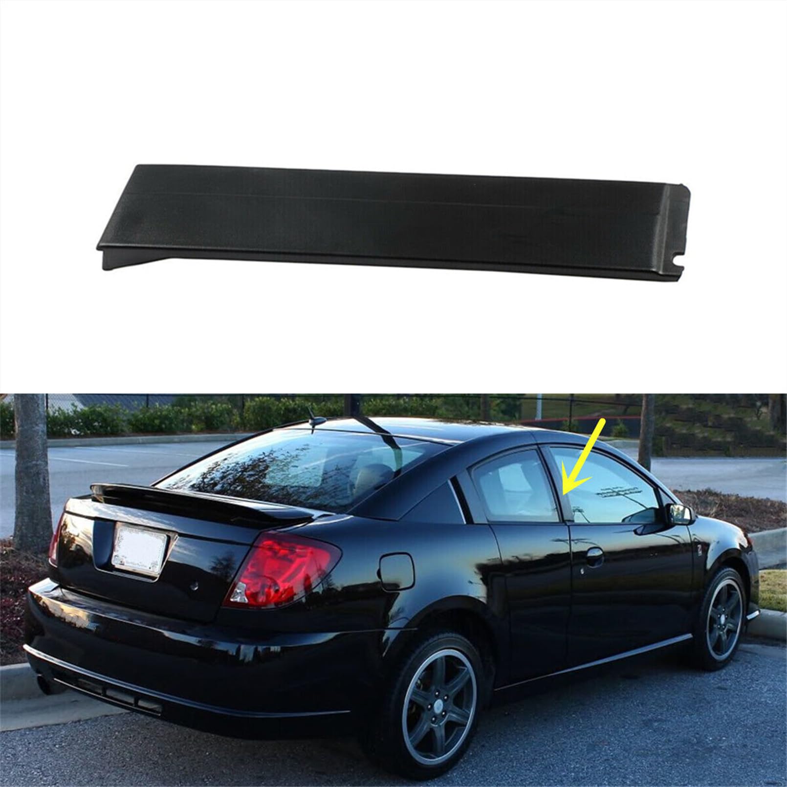 Photo 1 of MUTUSAISI RH Door Side B Pillar Window Frame Trim Applique Fit for Saturn Ion 2003-2007 Accessories