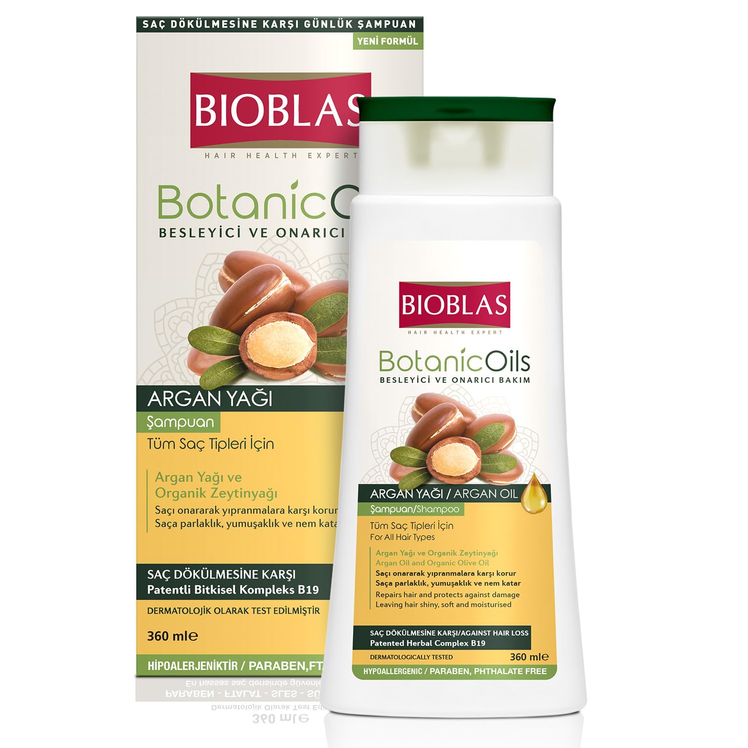 Bioblas Argan Oil Shampoo 360ml