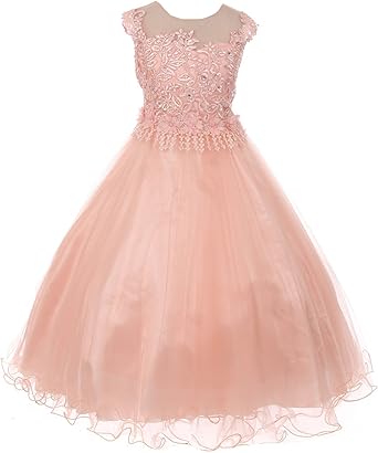 see through flower dress