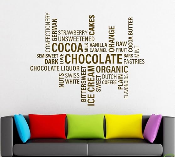 Amazon.com: Chocolate Text, words, phrases,sentences, letters language
