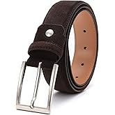 Ground Mind Men's Suede Leather Belt