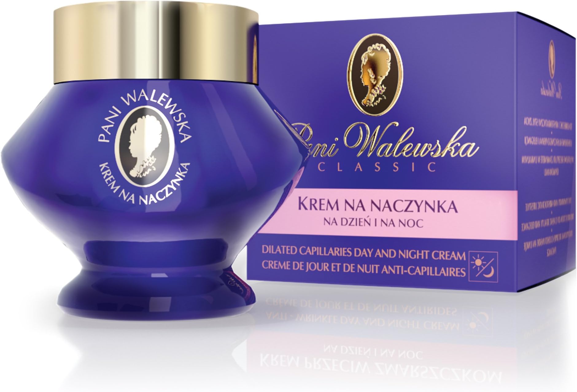 Dilated Capillaries Day & Night Cream by Pani Walewska - Special Active Substances & Natural Oils Rich in Vitamins…