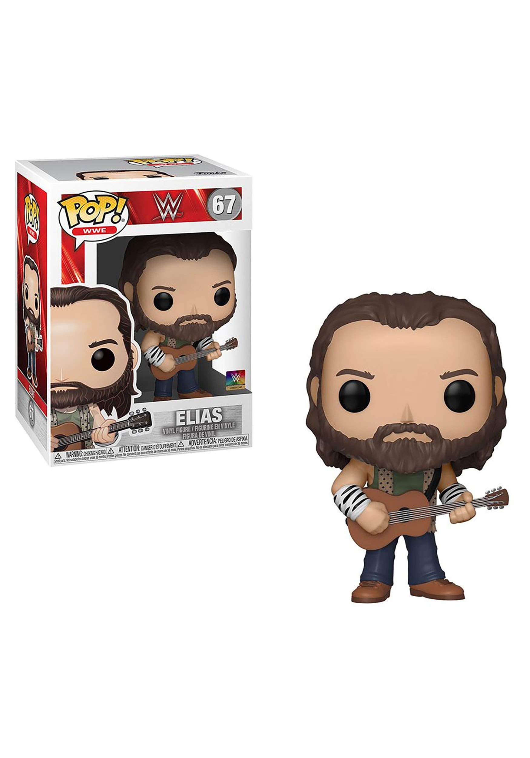 Funko POP! Vinyl: WWE-Elias - (with Guitar) - Collectable Vinyl Figure - Gift Idea - Official Merchandise - Toys for Kids & Adults - Sports Fans - Model Figure for Collectors and Display