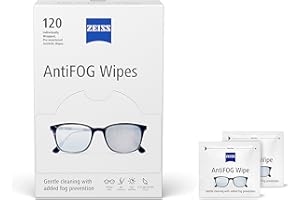 ZEISS AntiFOG wipes, 120 count