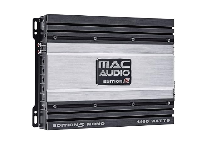 Mac Audio Edition S Mono | Mono Car-Hifi Verstärker | max. 800 Watt Ausgangsleistung - schwarz