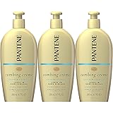 Pantene Combing Cream, Pro-V Smooth Nutrient Boost, Tame Frizz and Block Humidity, 6.7 Fl Oz, Triple Pack