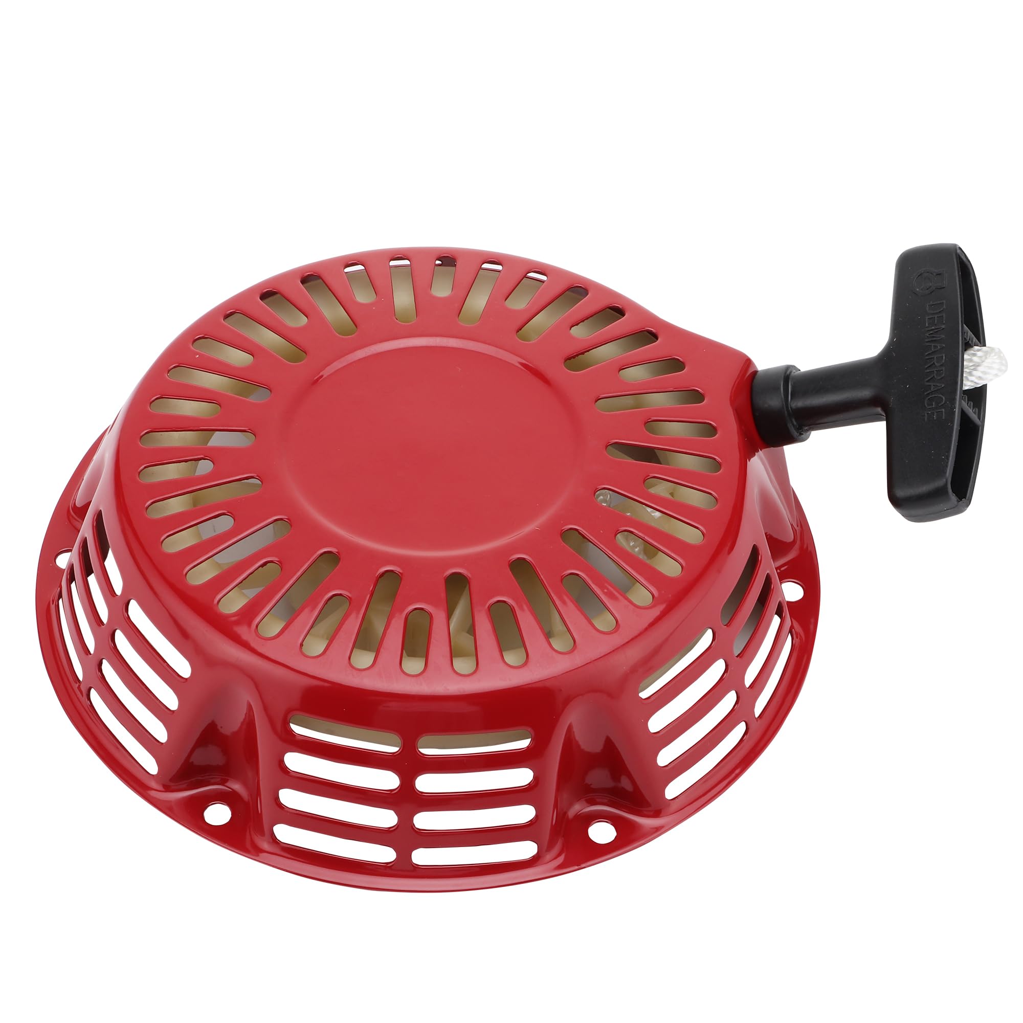 WOOSTAR Recoil Pull Starter Replacement for GX240 GX270 177F 9HP 173F 8HP Engine Lawn Mower Red