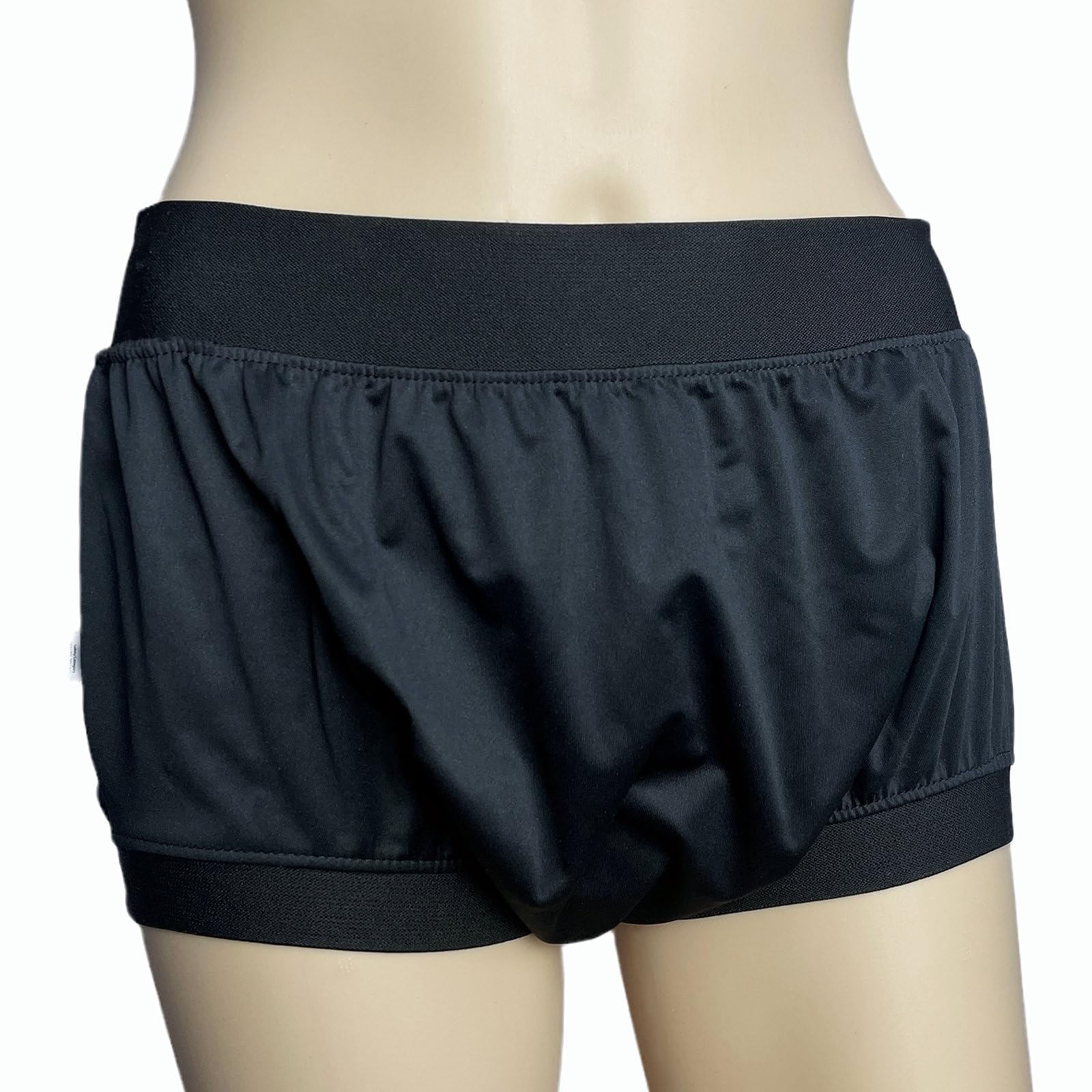 Photo 3 of AQX Adult Diaper Cover for Incontinence, High Waist Active Waterproof Latex Pants, Noiseless Reusable Washable Pull Up Plastic Pants (NC High Waist 3XL)