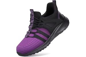 YOLARK Boys Girls Sneakers for Kids Non-Slip Tennis Shoes Fashion Lightweight Breathable Running Sport Athletic