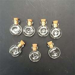 TAI DIAN Mini Glass Bottles Pendants XO Shape Small