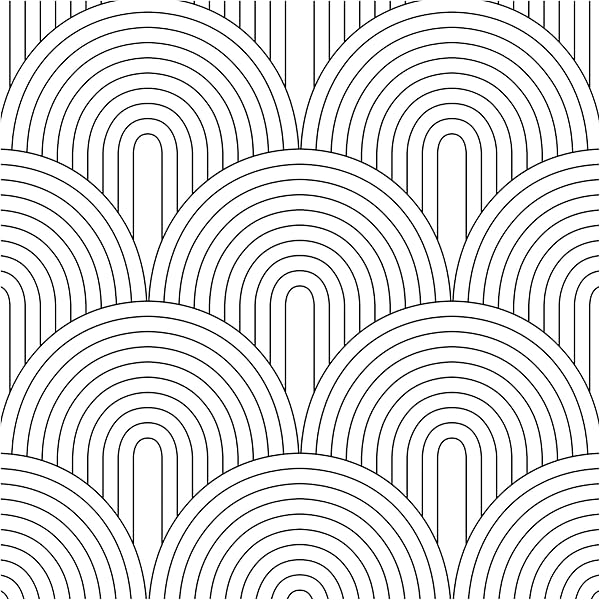 Black And White Rainbow Wallpaper