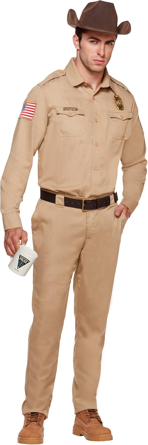 hopper stranger things fancy dress