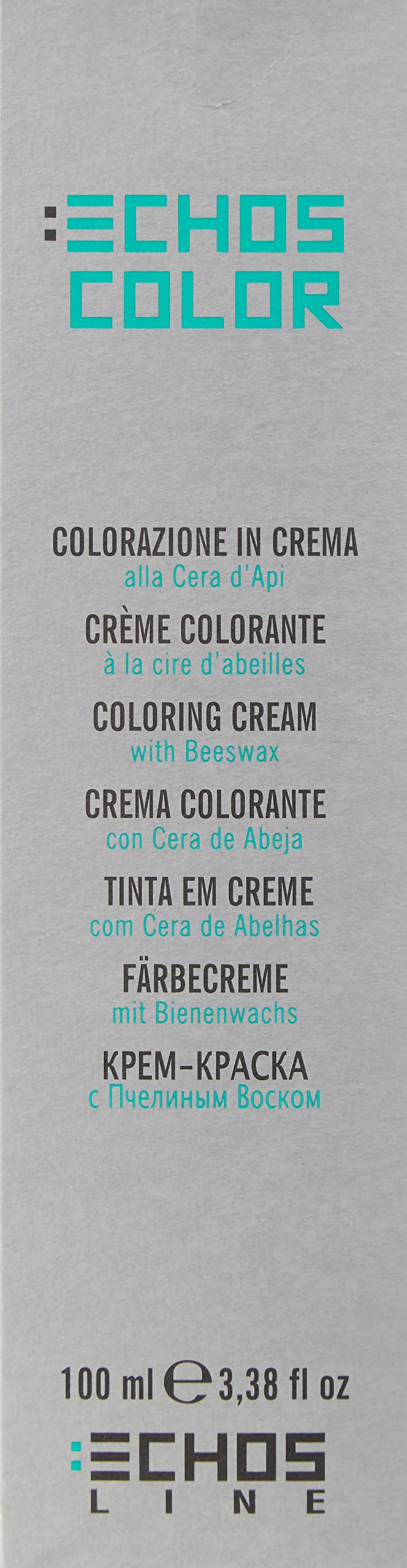 ECHOSLINE Echos Color Professional Hair Colouring Cream - Natural Light Ash Blonde (9.01)