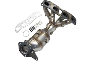 Anytek Front Catalytic Converter With Exhaust Manifold & Gasket Direct-Fit for Nissan Rogue 2008-2013 Rogue Select 2014-2015 Nissan Altima 2007-2012 L4 2.5L Replace#16593 E.P.A. Compliant