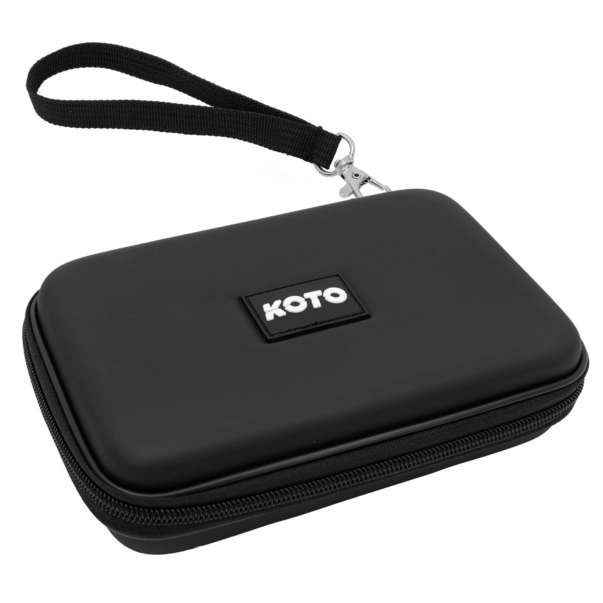 KOTO - EVA Medium Black Dart Case, EVA Foam, Compatible with Steel Tip Darts & Soft Tip Darts