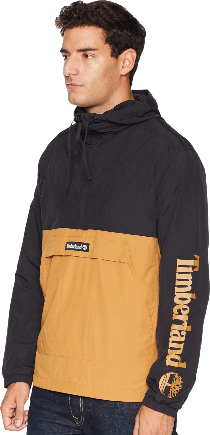 timberland windbreaker hooded pullover