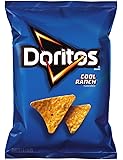 Doritos Cool Ranch Flavored Tortilla Chips, 1.75 Ounce (Pack of 64)