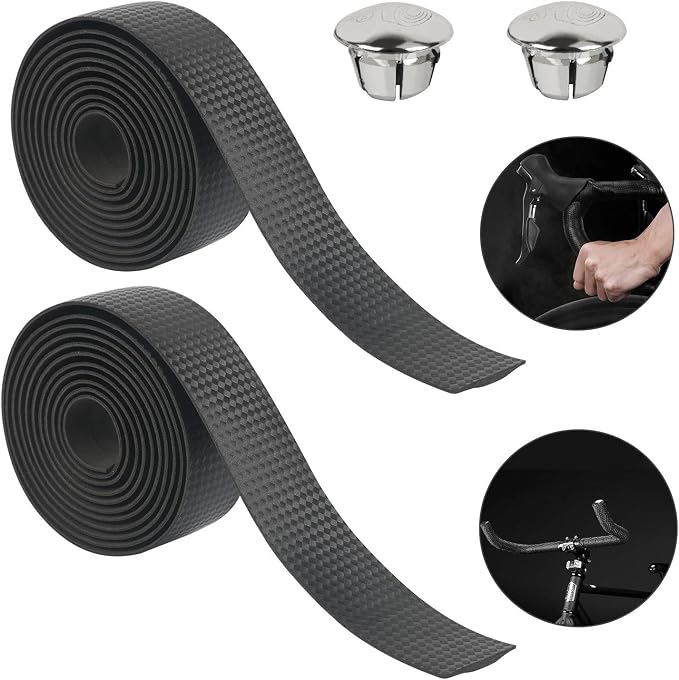 Ruban De Guidon Vélo PU Antidérapant 2100mm - Absorption Chocs Pour VTT, Route & BMX