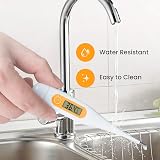 femometer Digital Thermometer Oral/Rectal/Underarm Orange Kids Adults view 7