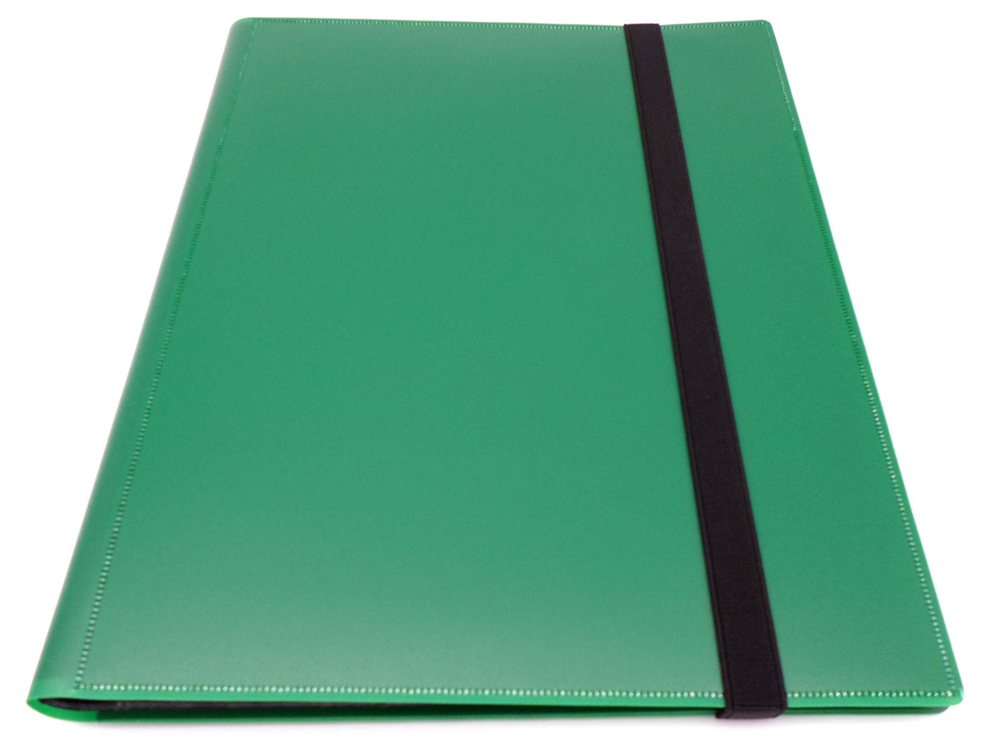 docsmagic.de Pro-Player 9-Pocket Album Dark Green - 360 Card Binder - MTG - PKM - YGO