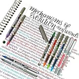 uni-ball UB-157E Rollerball Pen 0.7mm Pack of 10 One of Each Colour view 4