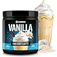 Premium All-Natural Vanilla Flavored Instant Coffee Cold Brew Latte Mix - 8 Servings - High Caffeine, Rich & Flavorful, Gluten-Free, Convenient | MADRINAS