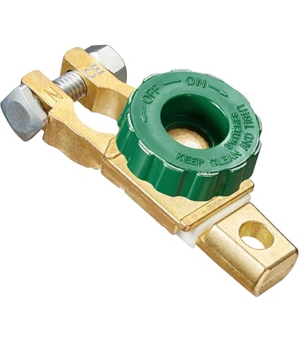 thumbnail image 2 of Car Battery Connectors | 1 Pair 12V Quick Release Battery Terminals Terminal Plug - Negative And Positive - Copper Materials For RV Motorhome 2 of 11