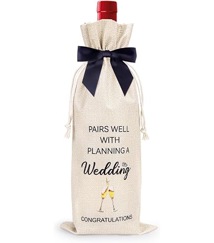 Engagement Gift Champagne Label