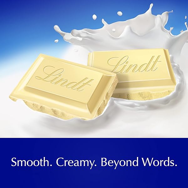 LINDT CLASSIC RECIPE WHITE CHOCOLATE CANDY BAR, WHITE CHOCOLATE, 4.4 OZ.