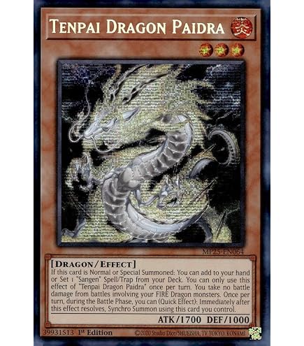 tenpai deck yugioh Amazon.com: YU-GI-OH! Tenpai Dragon Chundra - LEDE-EN018 - Common