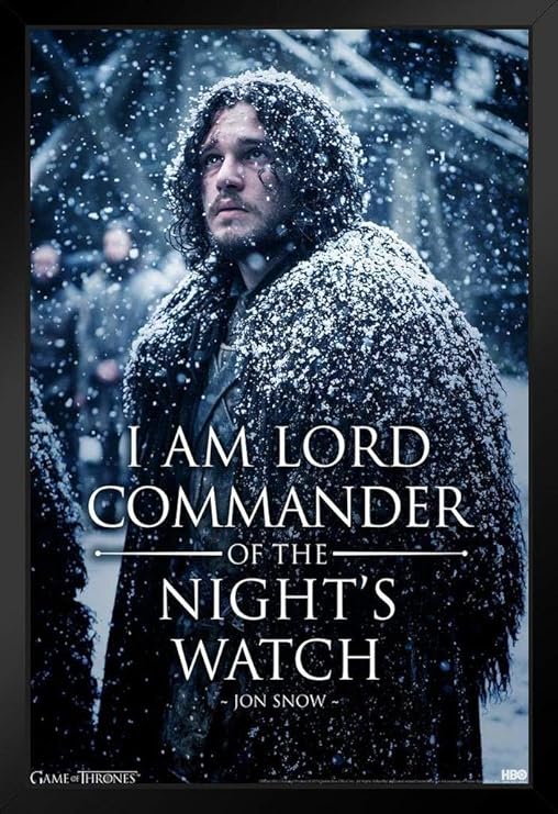 Amazon Com Pyramid America Game Of Thrones Jon Snow Lord