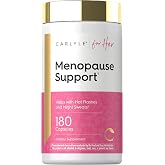 Carlyle Menopause Supplement for Women | 180 Capsules | Helps with Hot Flashes and Night Sweats | Non-GMO, Gluten Free Menopause Support