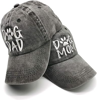 distressed dog mom hat