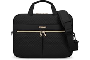 BAGSMART 15.6 17.3 Inch Laptop Bag, Briefcase for Women Large Laptop Case Computer Bag Office Business Travel