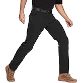 NATUVENIX Tactical Pants for Men, Water Resistant Hiking Cargo Pants Lightweight Outdoor Work Pants for Men Ripstop