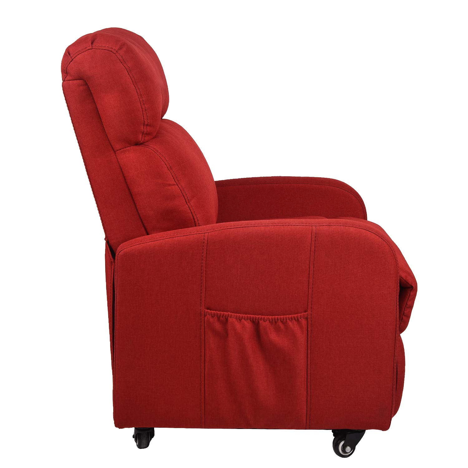 Blue Children Contemporary Reclining Sofa Upholstered Blue Children Contemporary Reclining Sofa Upholstered