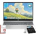 HP Flagship Touchscreen Laptop Computer - 15.6-inch Display | Intel i3-1215U | Windows 11 Pro & Lifetime Microsoft Office Pro for Business and Student | Numeric Keypad | 16 GB RAM + 1 TB SSD