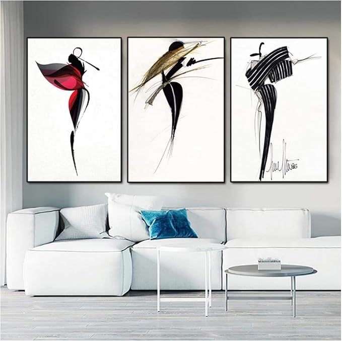 zhengchen Print on Canvas human body abstract canvas painting Canvas wall art pictures poster