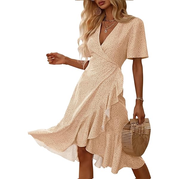 Vestido Bohemio De Color Sólido Para Mujer, Vestido Suelto Elegante Con