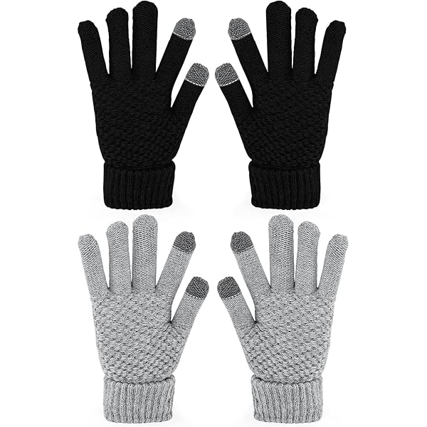 Guantes De Invierno Táctiles Para Mujer - Forro Polar, Piel Sintética Y Puño Ajustable - Ideales Para Exteriores