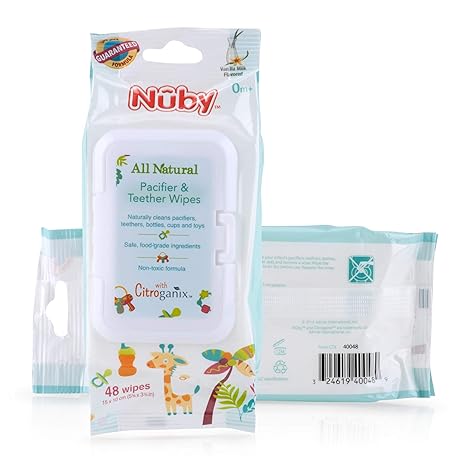 nuby teether wipes