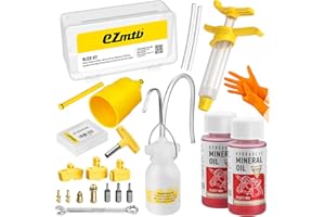 YOUMAYSTORY Brake Bleed Kit for Shimano Hydraulic Brakes, Brake Fluid Change Hydraulic Kits, Including High Performance Brake