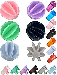 6 Color Pack Plastic Whisk Mixer Replacement